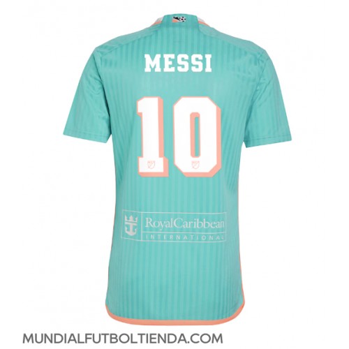 Camiseta Inter Miami Lionel Messi #10 Tercera Equipación Replica 2024-25 mangas cortas